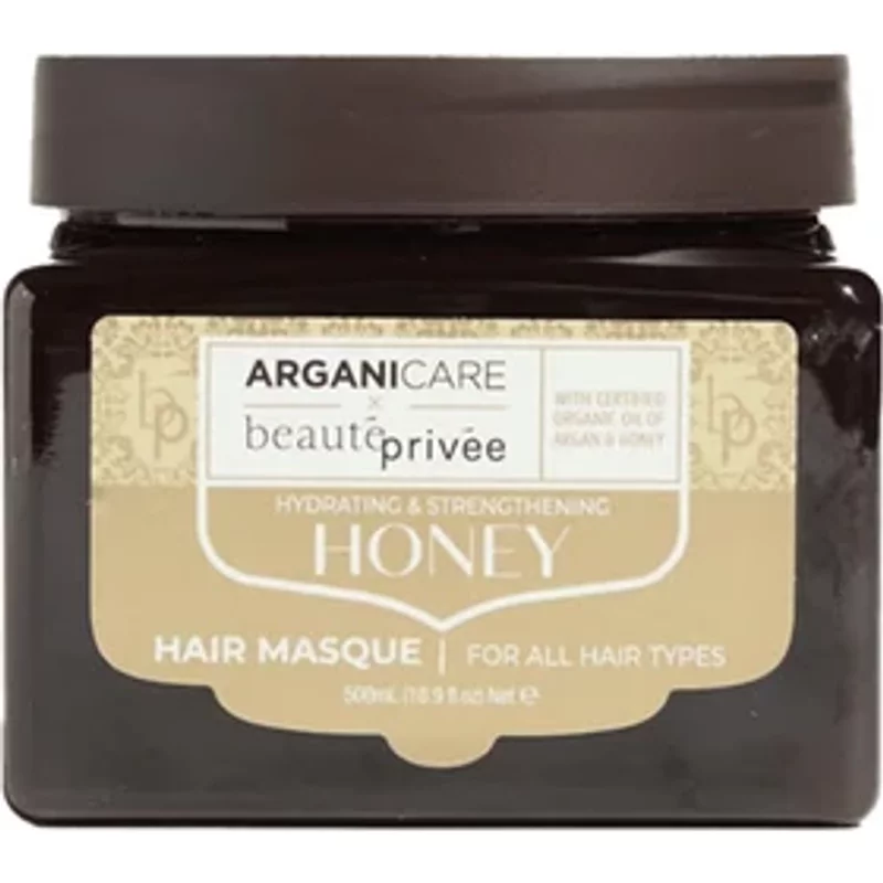 ARGANICARE Hydrating & Strengthening Honey Hair Masque 500ml