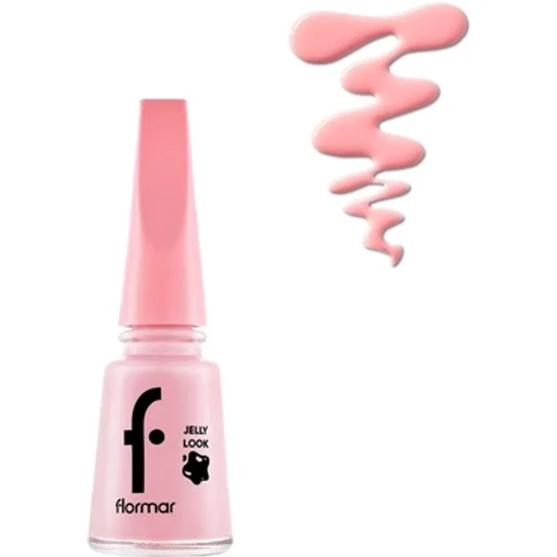 Flormar Jelly Look Nail Enamel 27 Milky Pinky