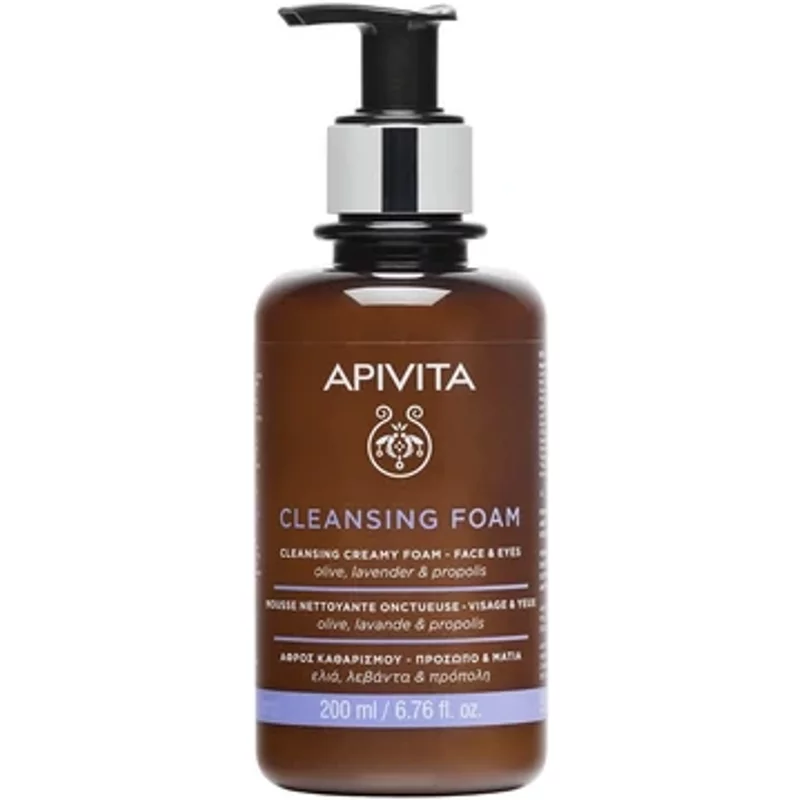 APIVITA Cleansing Foam Face & Eyes 200ml