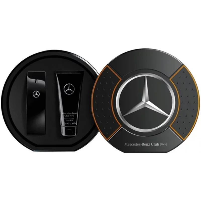 Mercedes-Benz Club Black Eau De Toilette 100ml Gift Set 100ml Eau De Toilette & 100ml Shower Gel