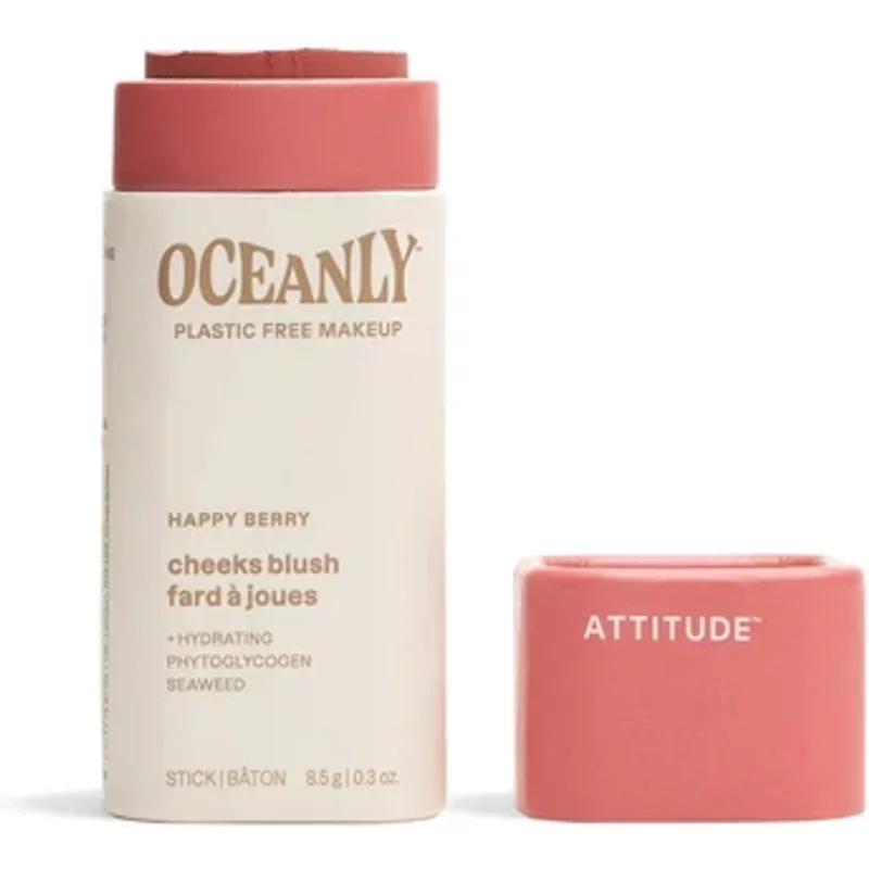 Attitude Oceanly Cheeks Blush Stick Happy Berry