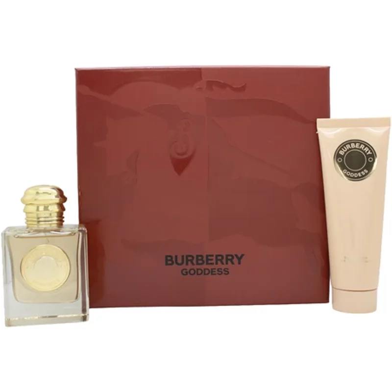 BURBERRY Goddess Eau De Parfum 50ml Gift Set 50ml Eau De Parfum & 75ml Body Lotion