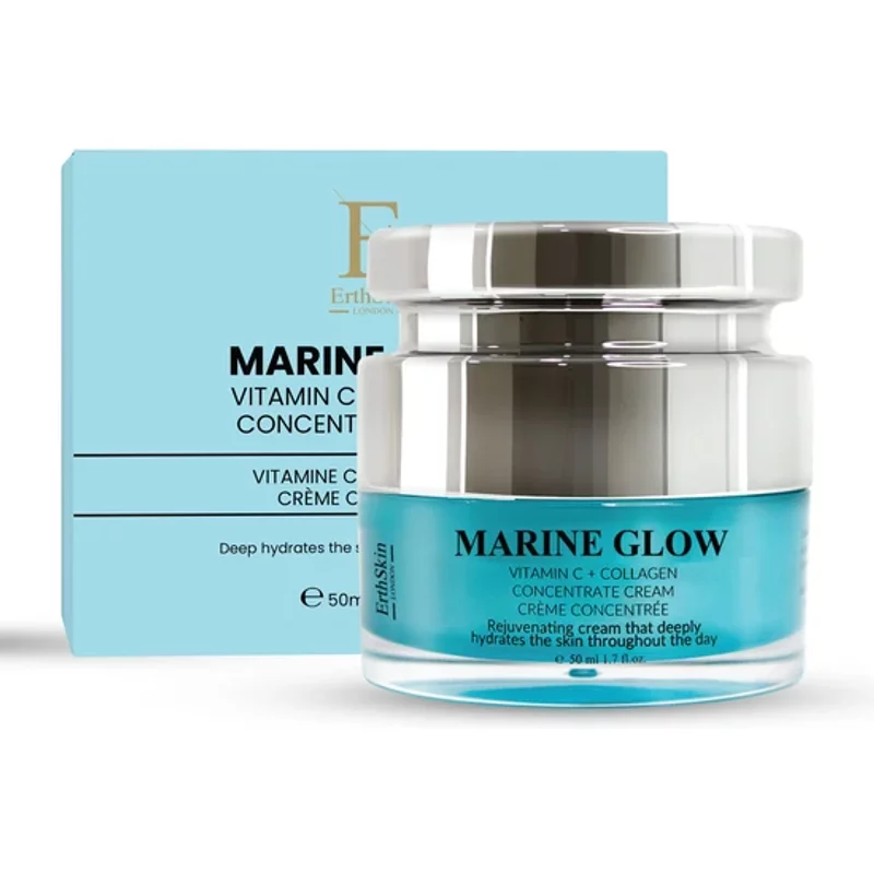 Erth Skin London Marine Glow Vitamin C + Collagen Concentrate Cream 50ml