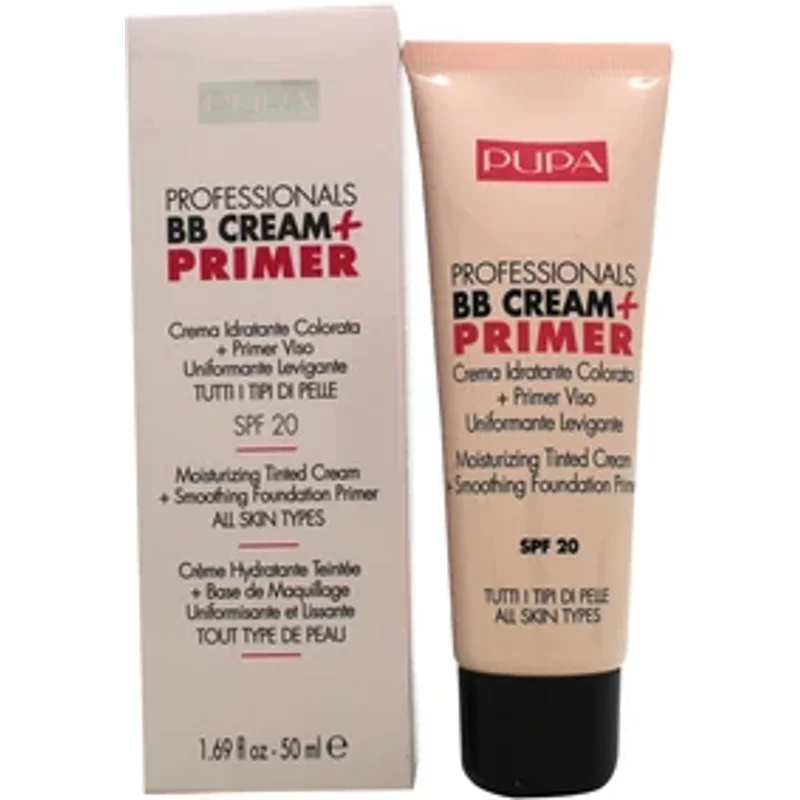 PUPA Professionals BB Cream + Primer SPF 20 001 Nude