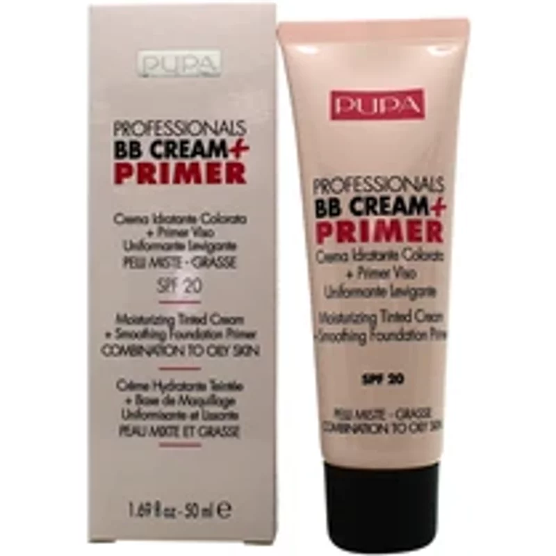 PUPA Professionals BB Cream + Primer For Oily To Combination Skin SPF 20 001 Nude