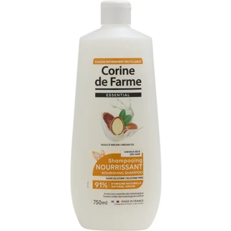 Corine de Farme Essential Argan Oil Nourishing Shampoo 750ml