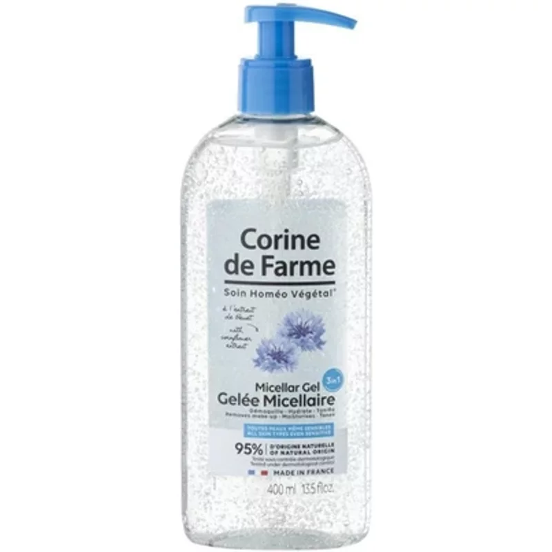 Corine de Farme 3-In-1 Micellar Gel With Cornflower Extract 400ml