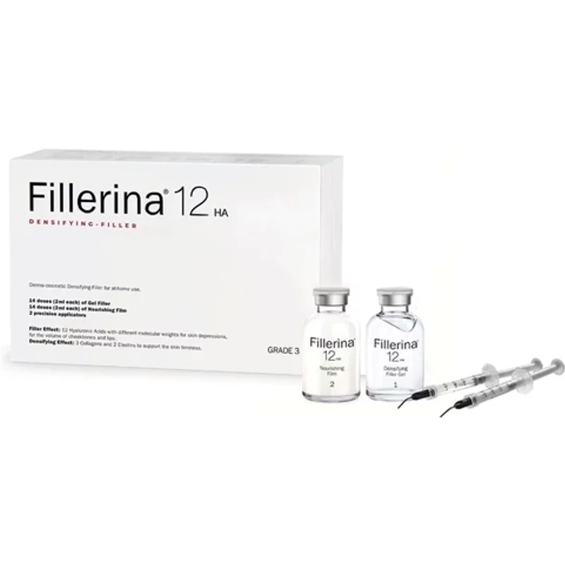 Fillerina 12HA Densifying-Filler Treatment Grade 3 Hyaluronic Acid 2 x 30ml