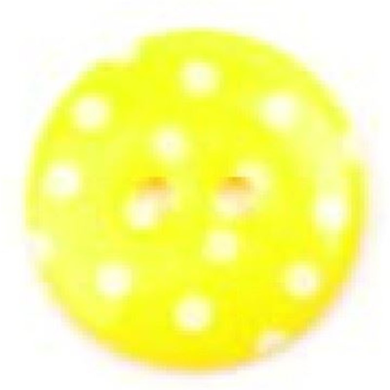 Crendon Polka Dot Round Buttons (Value Pack) Yellow/White