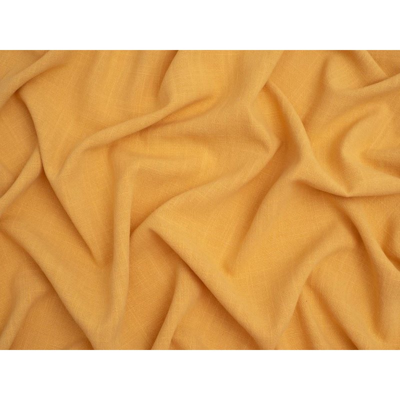 Minerva Core Range Soft Viscose Linen Blend Fabric Mustard