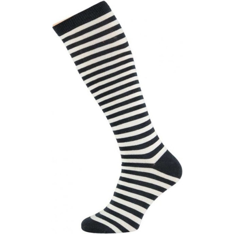Dorus Kniestrümpfe in Karnevalsfarben – Marine – 41-46