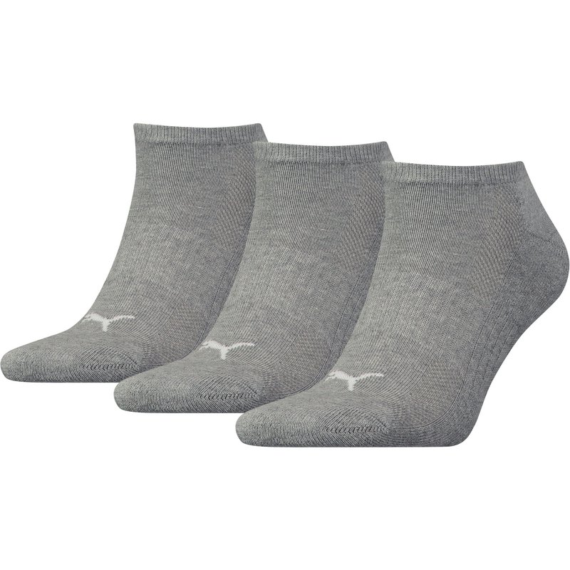 Sneaker-Socken mit Frottee-Sohle 2024 – Mittelgrau – 43-46