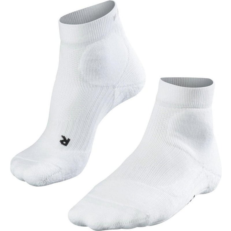 TE2 kurze Herren Tennissocken – Weiß – 44-45