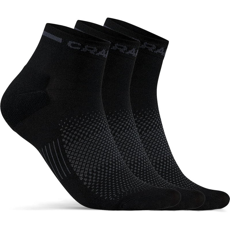 Einzelne Sportsocken – Schwarz – 46-48