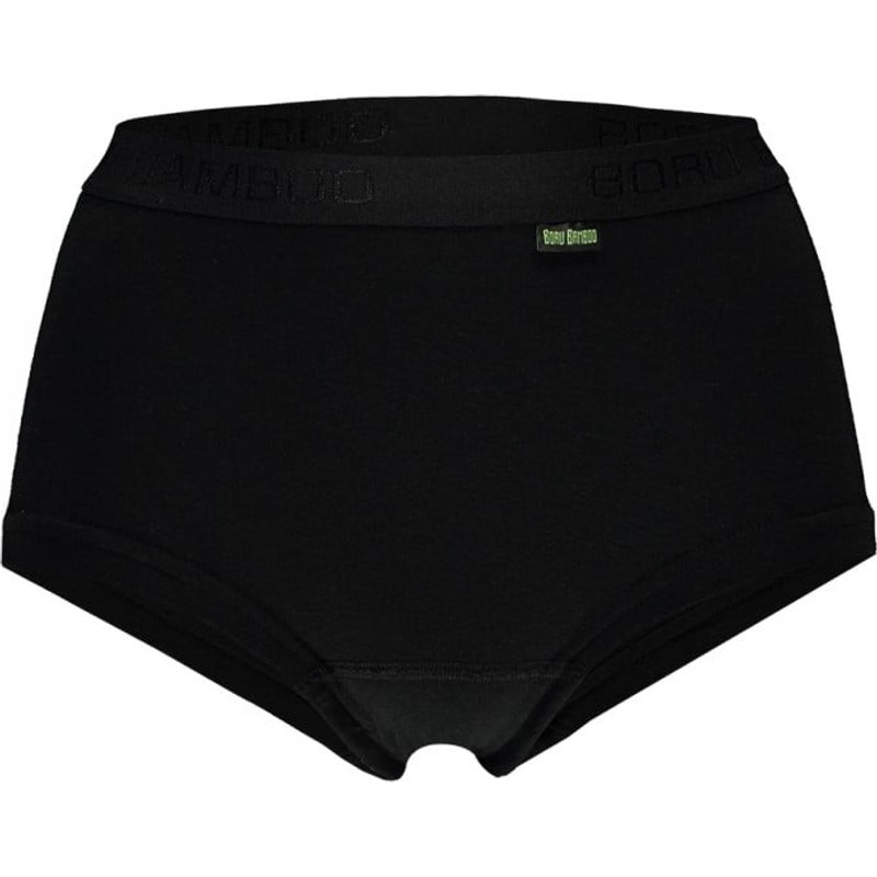 Bamboo Damen Boxershorts – Schwarz – S