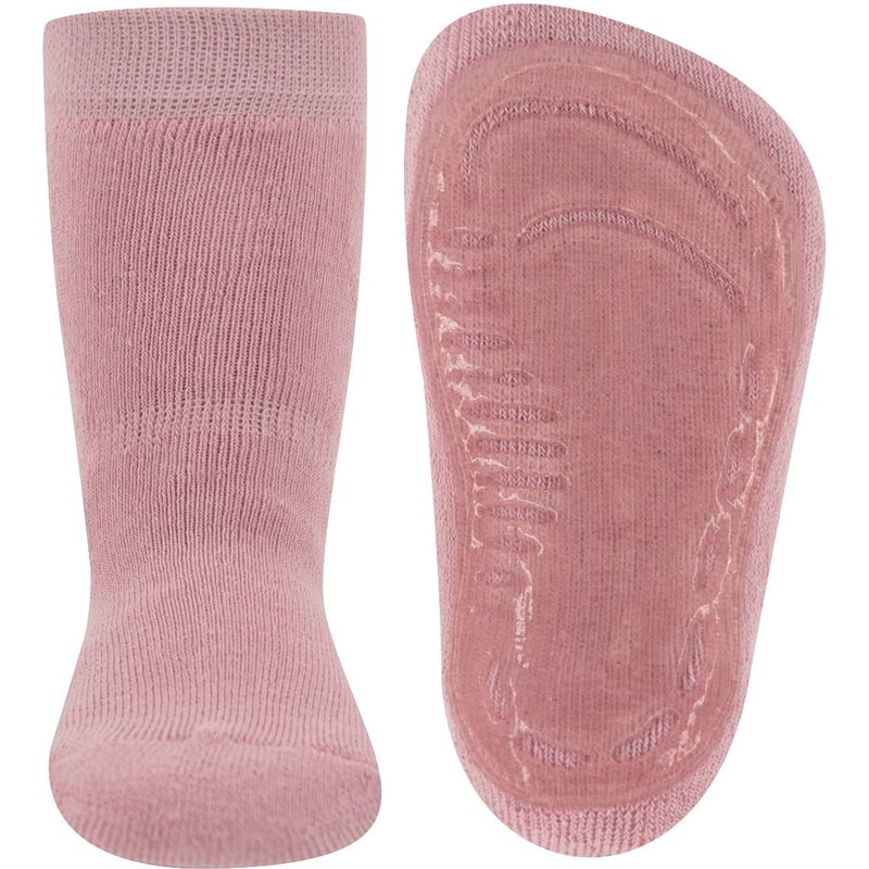 Antirutsch-Socken – Helle wilde Rose – 35-38