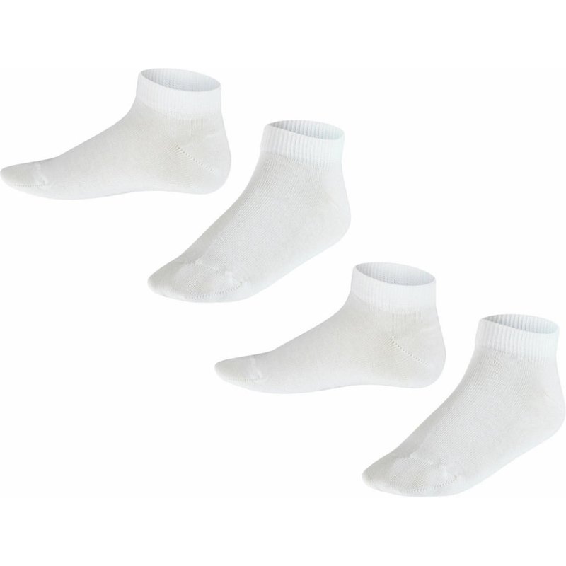 Glückliche Kinder Sneakersocken – Weiß – 27-30