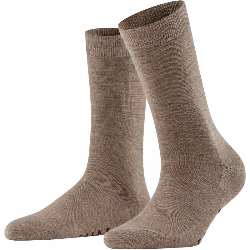 Softmerino Damensocken – Pebble – 39-40