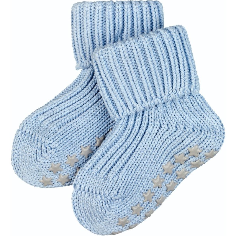 Catspads Baumwollbabysocken – Hellblau – 80-92