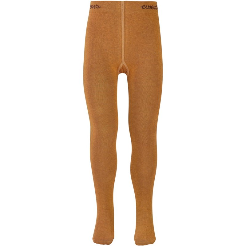 Kinderstrumpfhose aus Baumwolle – Herbstgold – 110-116