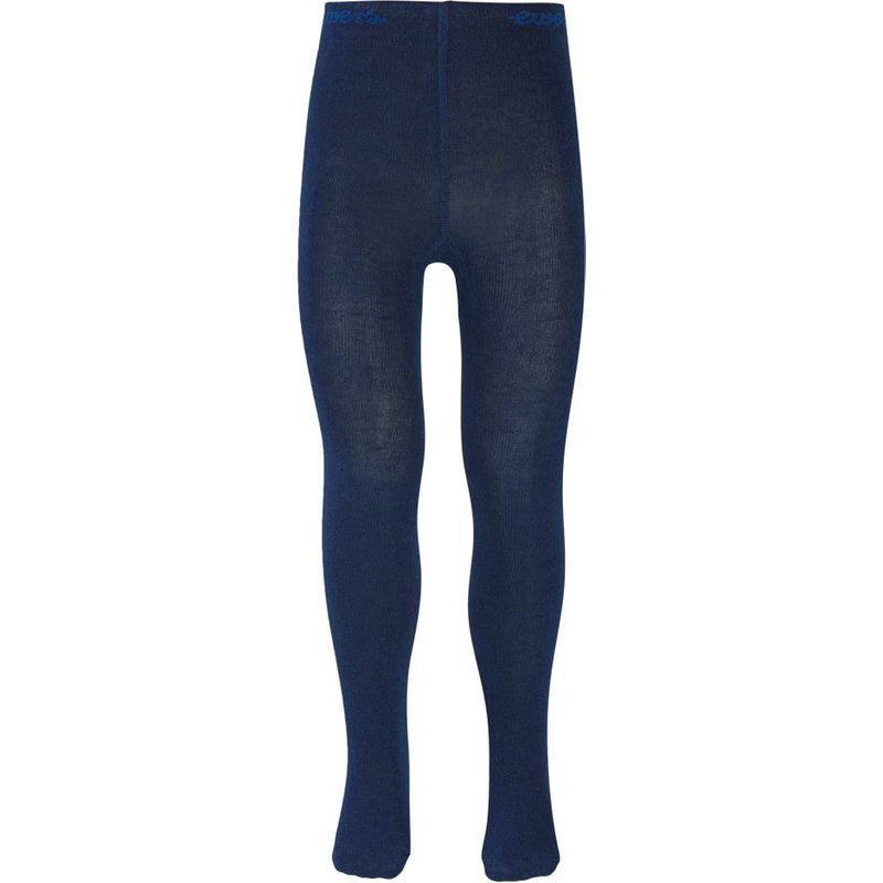 Kinderstrumpfhose aus Baumwolle – Jeans-Meleé – 110-116