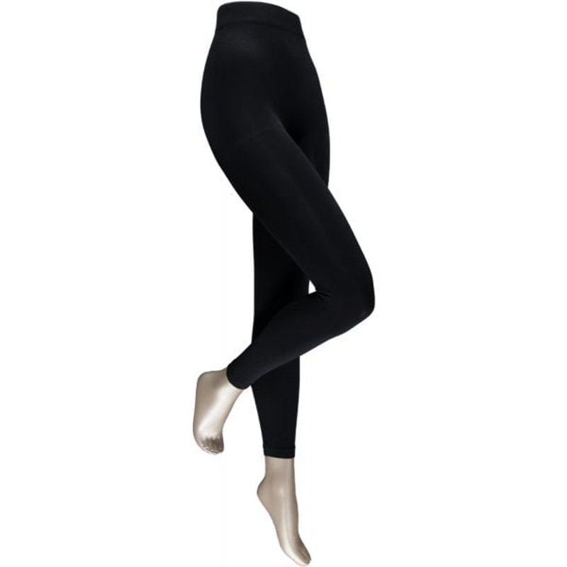 Super Thermo Damen Leggings – Schwarz – S-M