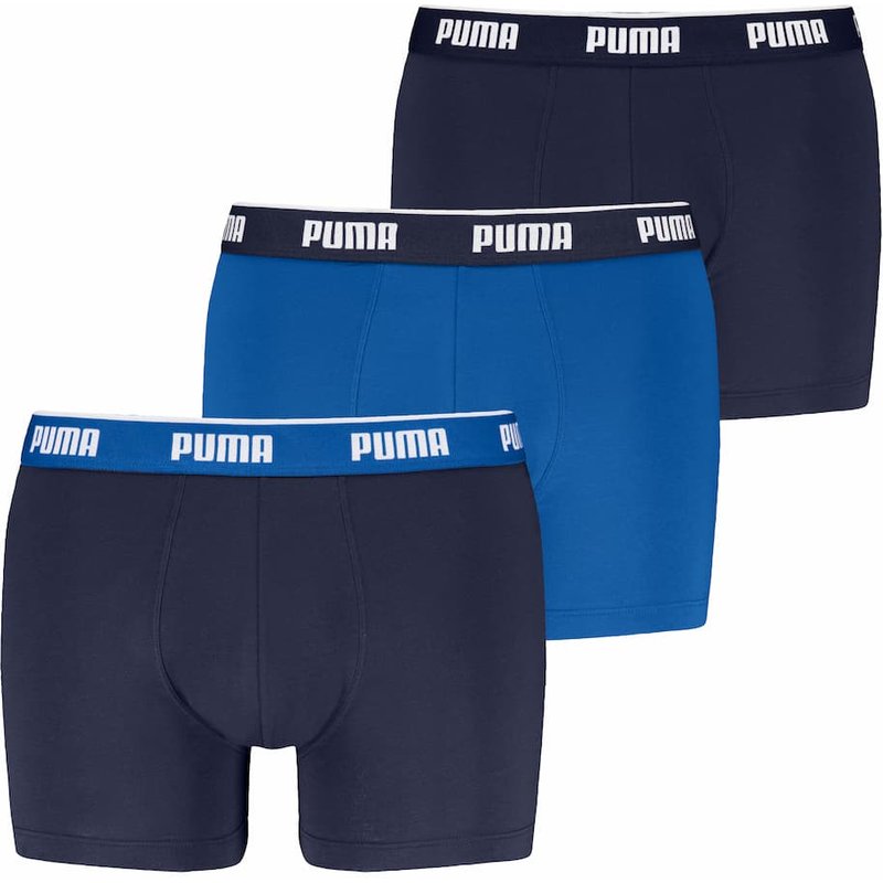 Herren Everyday Basic Boxershorts 3er-Pack – True Blue – XXL