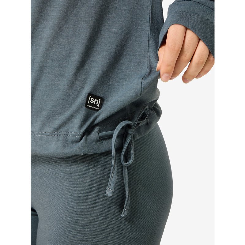 Super.Natural Damen Voyage Funnel Hoodie