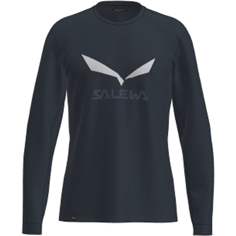 Salewa Herren Solidlogo DRY Longsleeve