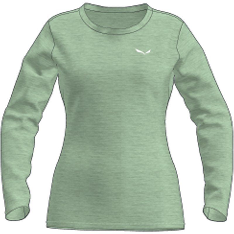 Salewa Damen Puez Melange DRY Longsleeve
