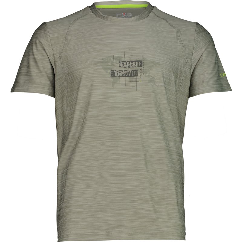 CMP Herren Melange Print T-Shirt