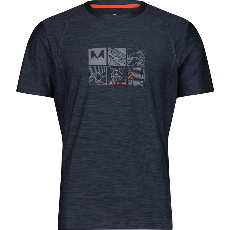 CMP Herren Melange Print T-Shirt