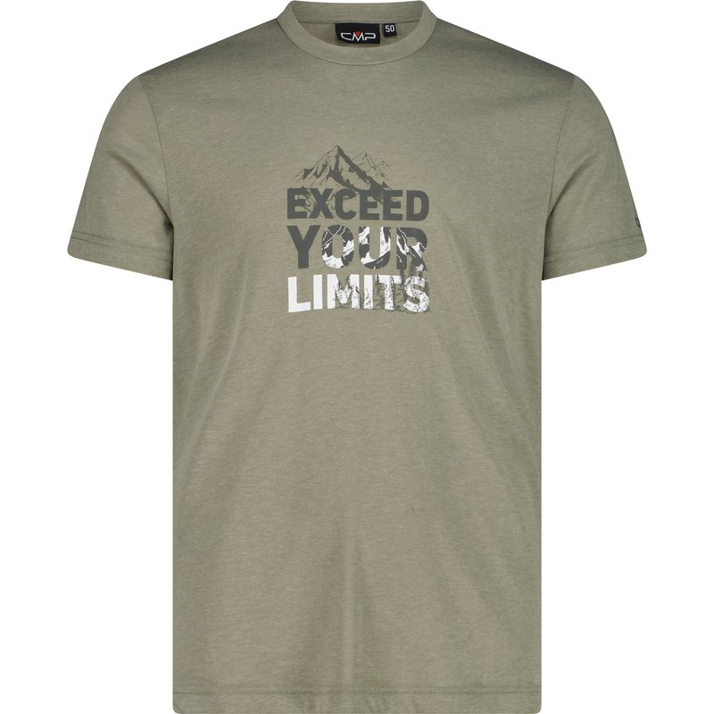 CMP Herren Cotton Print T-Shirt