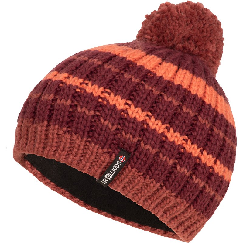 Trollkids Kinder Hafjell Bobble Mütze