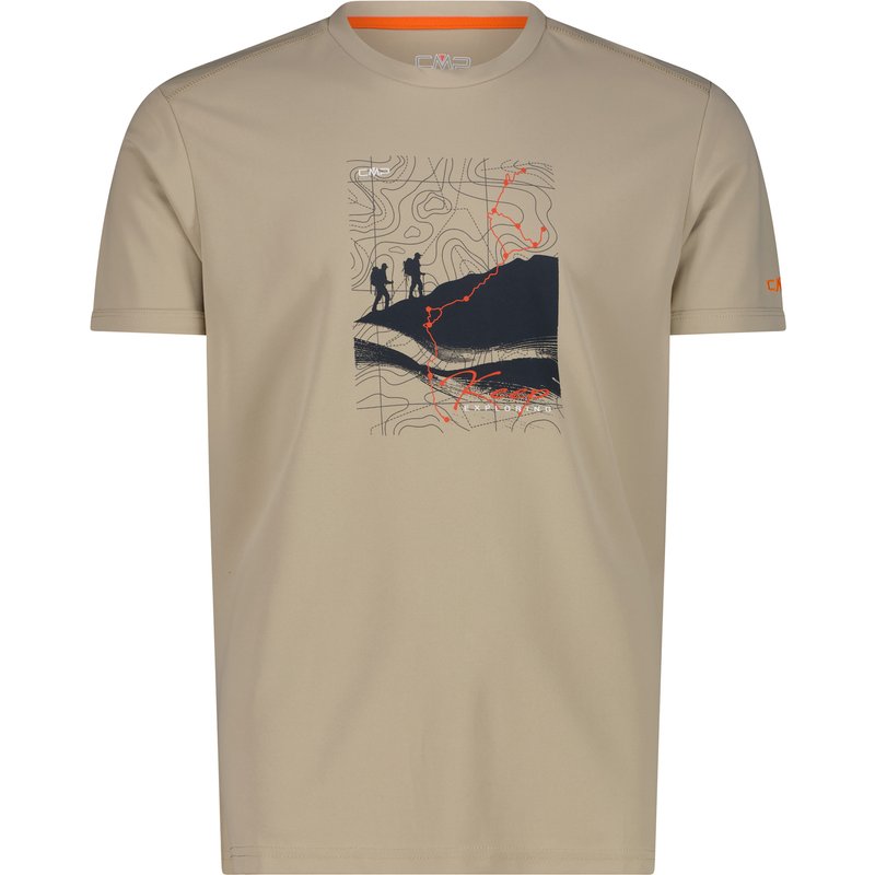 CMP Herren Print Funktions T-Shirt