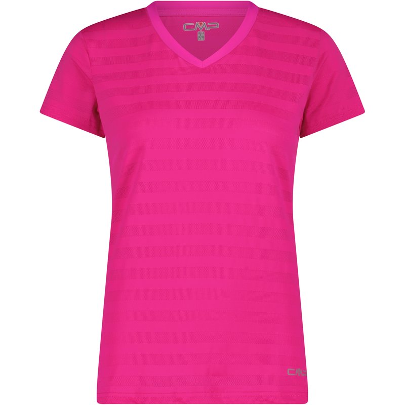 CMP Damen Striped Mesh T-Shirt