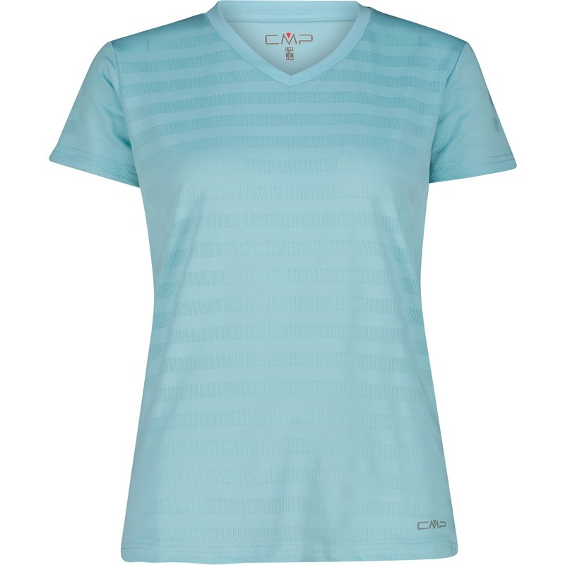 CMP Damen Striped Mesh T-Shirt