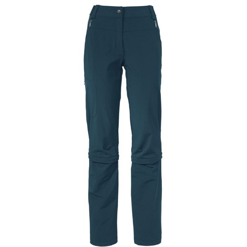 Vaude Damen Farley Stretch Capri T-Zip III Hose