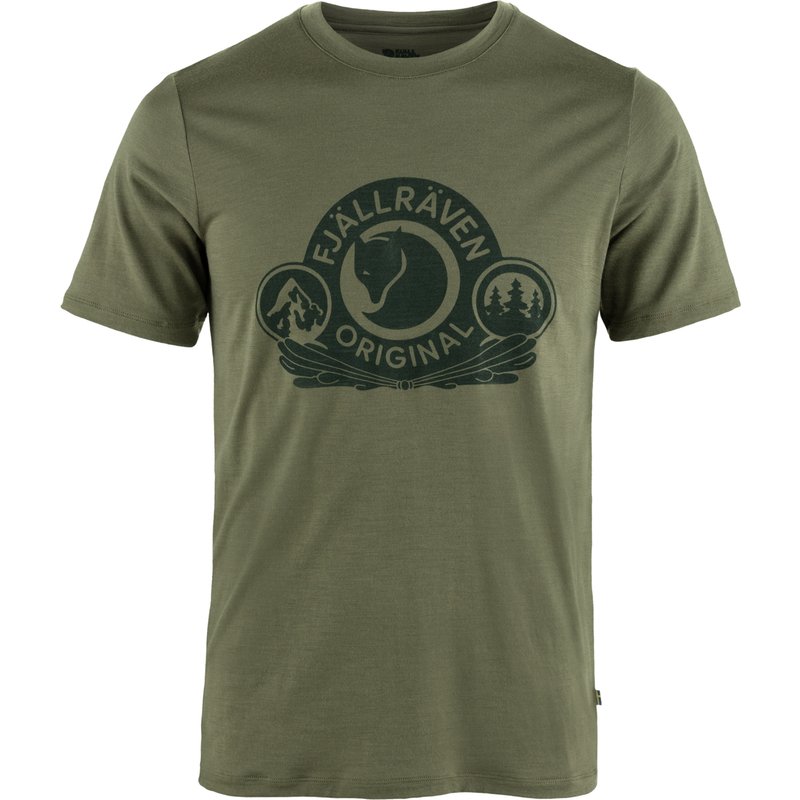 Fjällräven Herren Abisko Wool Classic T-Shirt