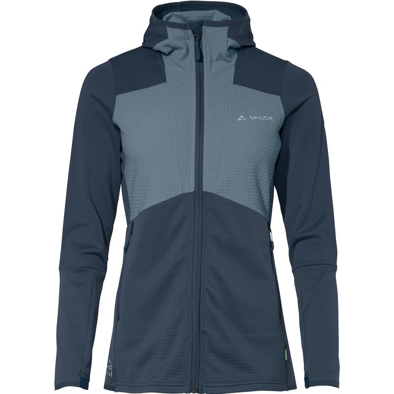 Vaude Damen Monviso Hoodie Grid Fleece Jacke