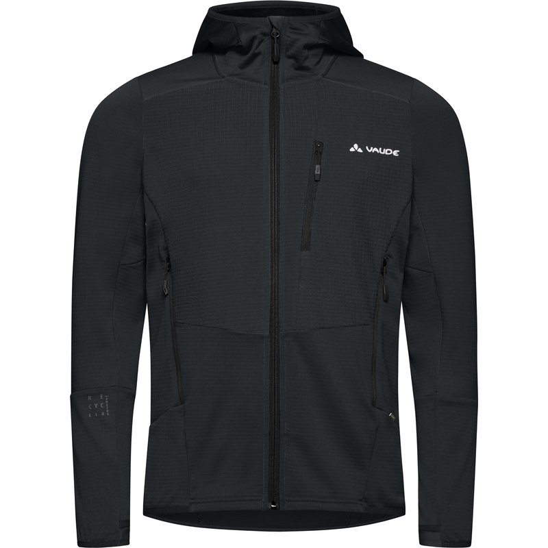 Vaude Herren Monviso Hoodie Grid Fleece Jacke