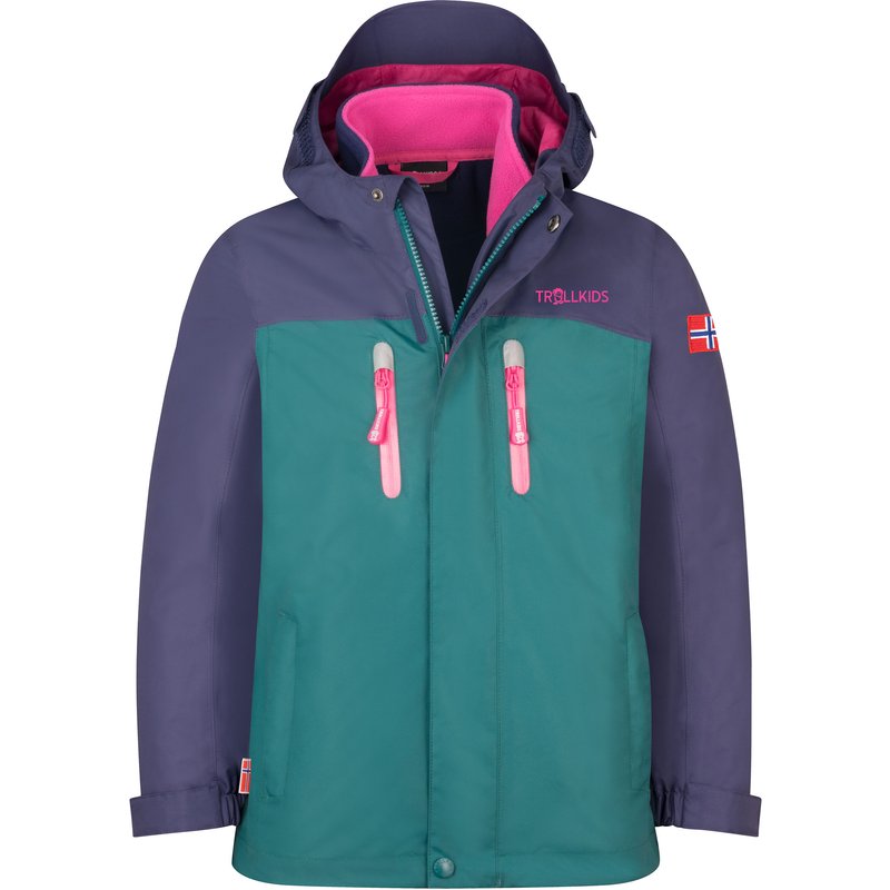 Trollkids Kinder Bryggen 3in1 Jacke