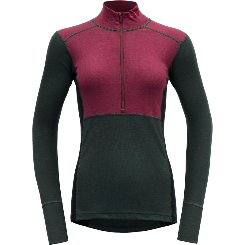 Devold Damen Lauparen Merino 190 Zip Neck Longsleeve