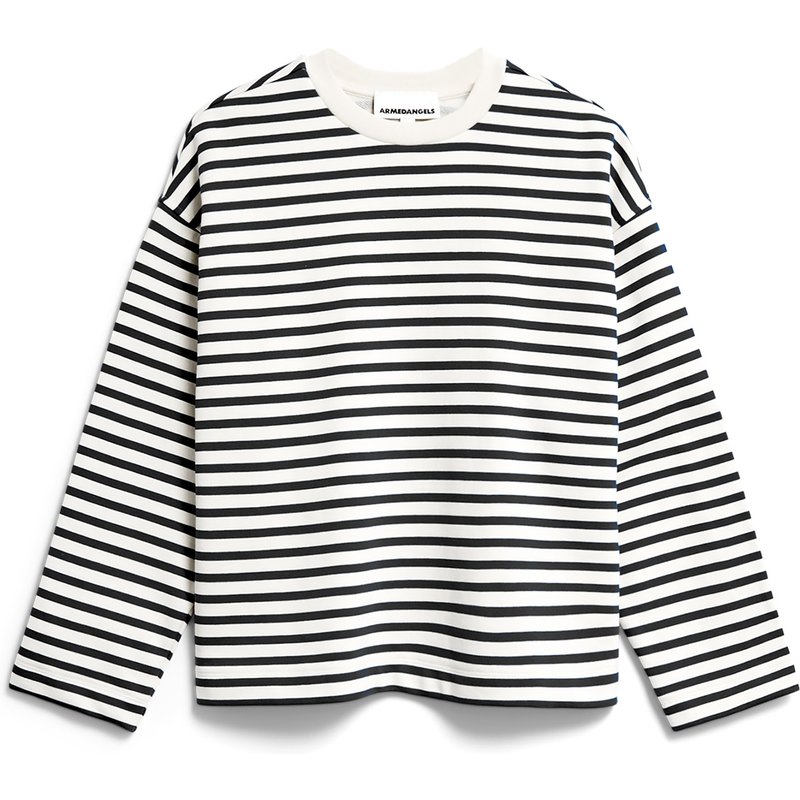 Armedangels Damen Frankaa Maarlen Stripe Pullover