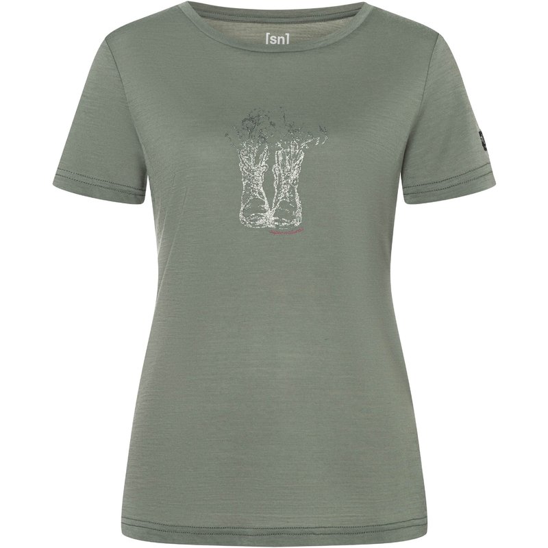 Super.Natural Damen Flower Boots T-Shirt