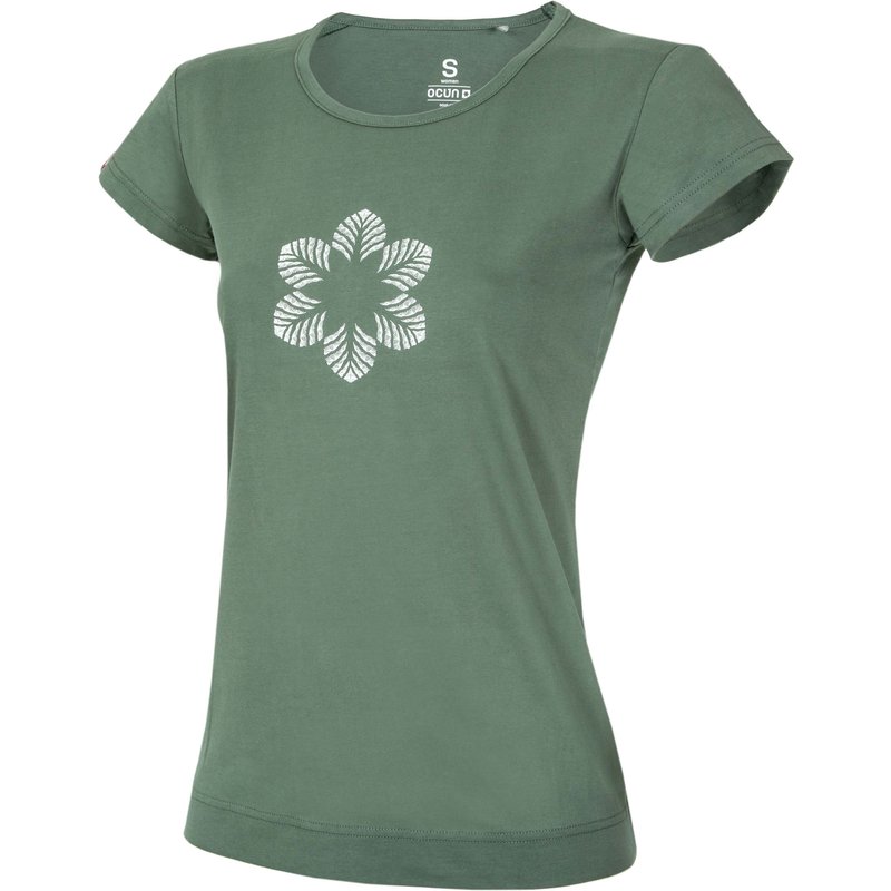 Ocun Damen Classic Organic Flower T-Shirt