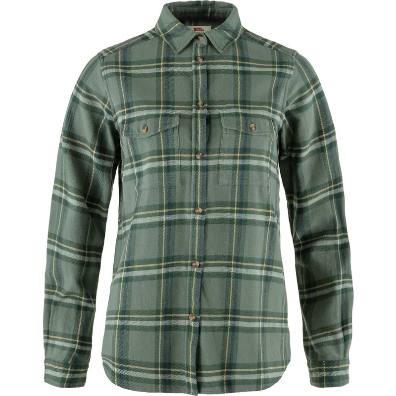Fjällräven Damen Övik Heavy Flannel Bluse
