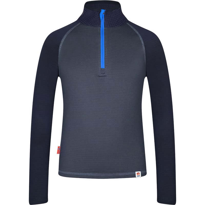 Trollkids Kinder Rauland Half Zip Longsleeve