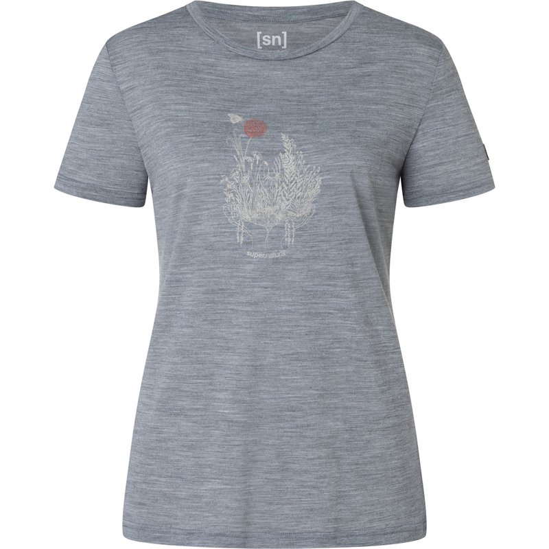 Super.Natural Damen Flowerhands T-Shirt