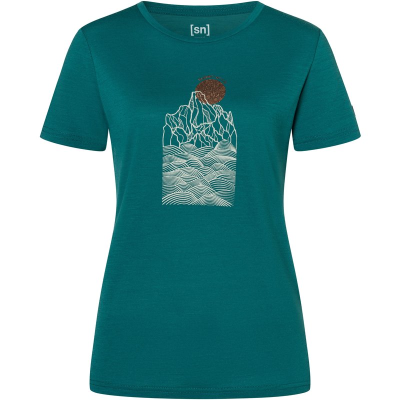Super.Natural Damen Preikestolen Cliffs T-Shirt